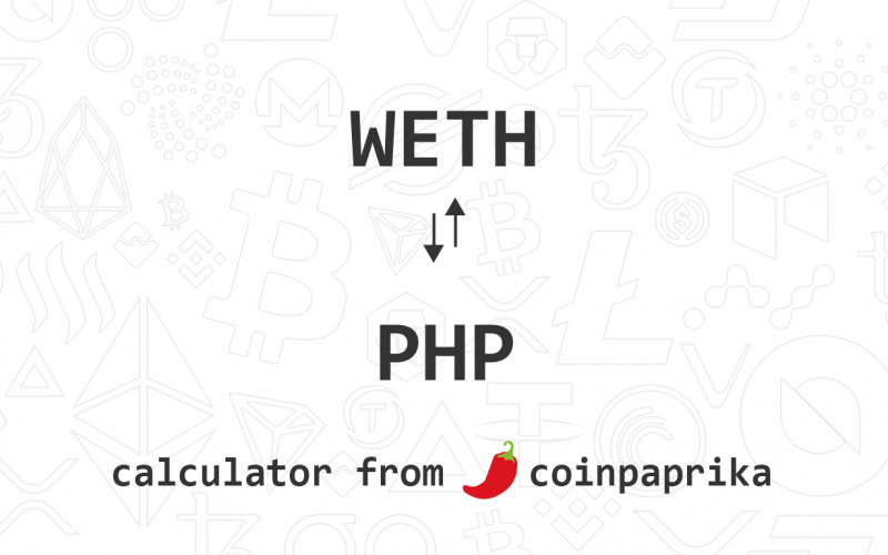 weth to php