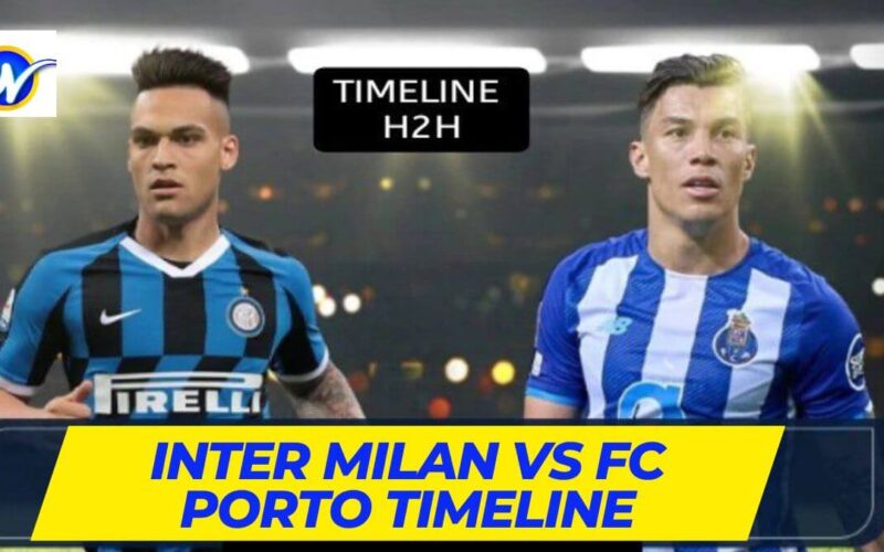 Inter Milan vs FC Porto Timeline