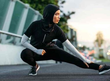 modest workout clothes