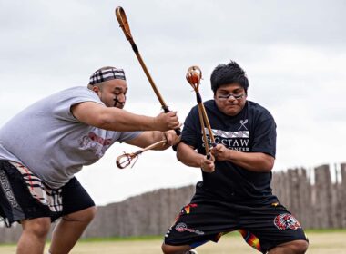 Indigenous North American Stickball