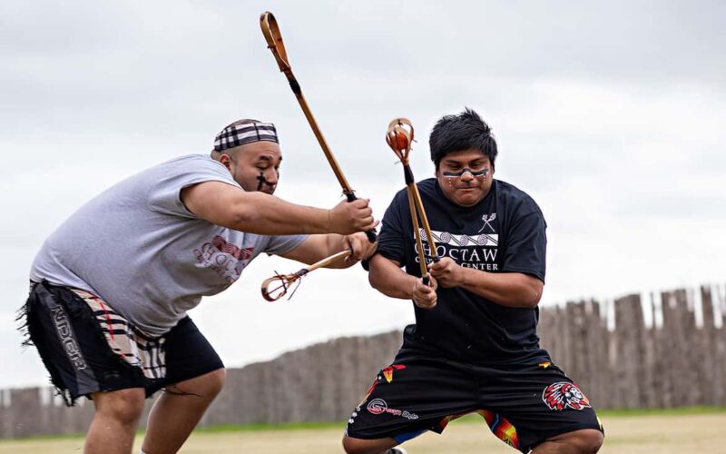 Indigenous North American Stickball