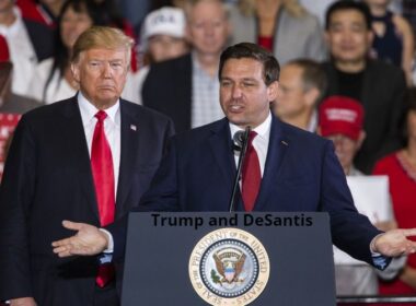 Trump and DeSantis