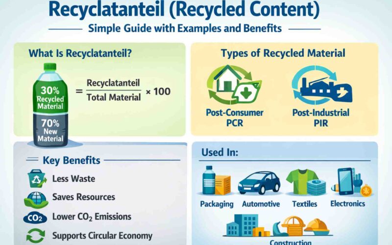 Recyclatanteil