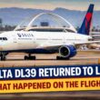 Delta DL39 Return to LAX