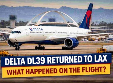 Delta DL39 Return to LAX