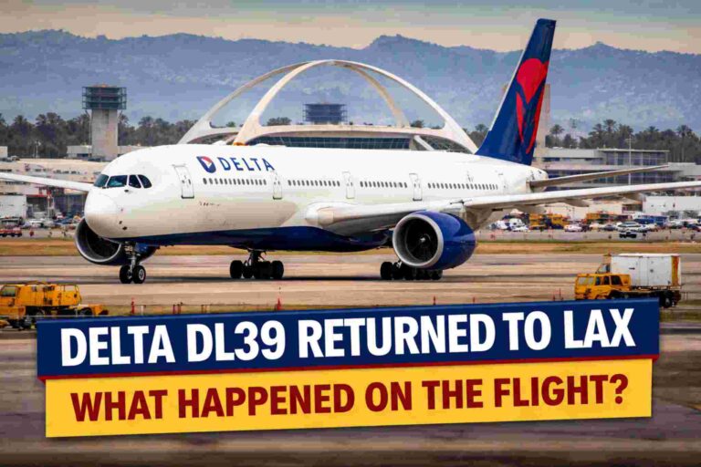 Delta DL39 Return to LAX
