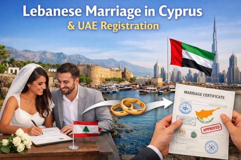 Lebanese Marriage UAE Registration Cyprus