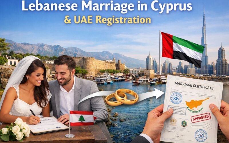 Lebanese Marriage UAE Registration Cyprus